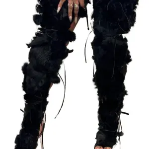 fur wrap up heels fur wrap up heels