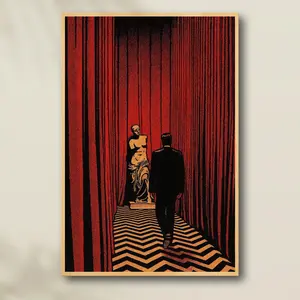 [SALE UP TO 50% + FREE SHIP]Twin Peaks Fire Walk with Me Classic Movie Poster, Film Fan Collectibles, Vintage Movie Poster, Home Decor,Wall Art, Poster