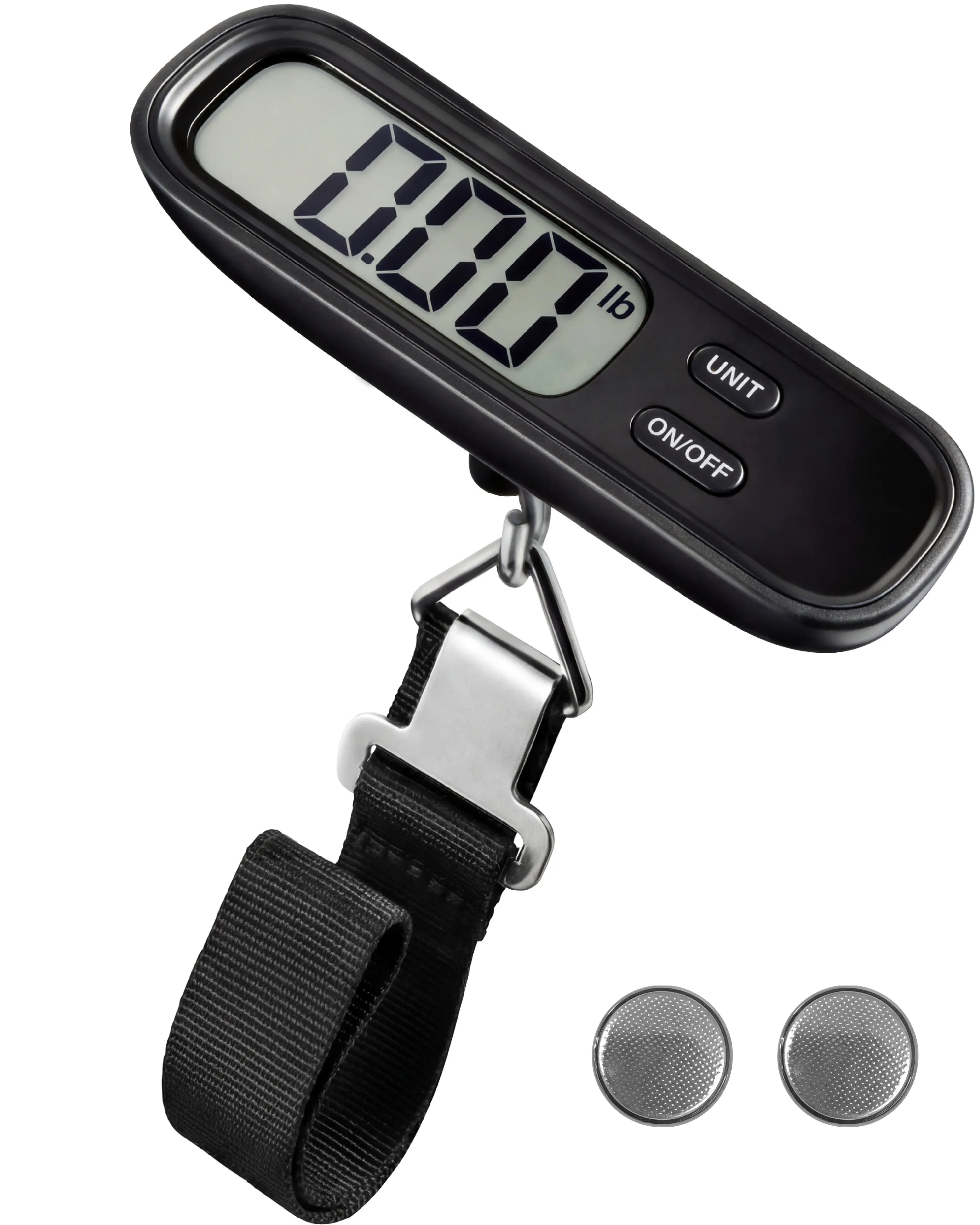 LUGGEX Digital Luggage Scale, Portable Travel Suitcase Scale with Large LCD Display and Included Battery tiktokshopbacktoschool Travel Accessory Traveling Essentials