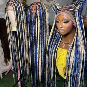 full lace braided wig