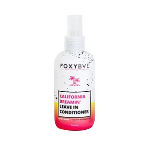 FoxyBae Leave-In Conditioner Spray – Detangler & Deep Conditioning Anti-Frizz Treatment for Dry, Damaged, Curly, Fine Hair – California Dreamin’ – 6 fl oz