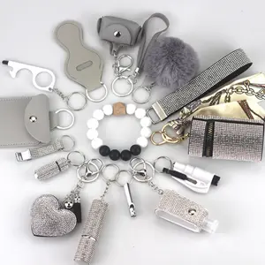Fleur Alarm Keychain gift set
