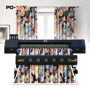 PO-TRY Vibrant Color Sublimation Printer High Precision Heat Transfer Machine for Polyester Fabric Sportswear Swimwear Printing