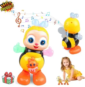 Dancing Bee Toy Abejita Chiquitita Musical Interactive Toy with Lights Walking Movements & Moving Eyes for Kids