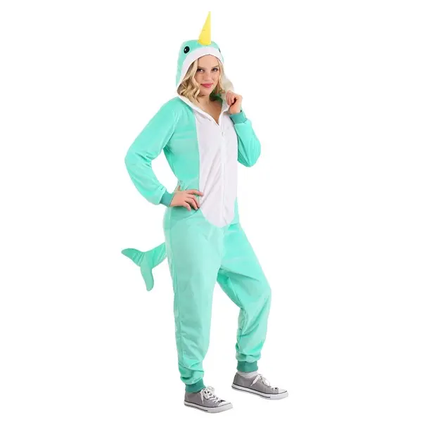 Adult Narwhal Onesie Costume