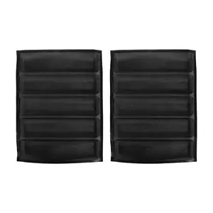 2Pcs Silicone Perforated Baking Forms - Non-Stick Oven-Safe Baking Liners, 5-Loaf Sandwich Mold, French Baguette Bread Pan, Food Mat for Household Baking