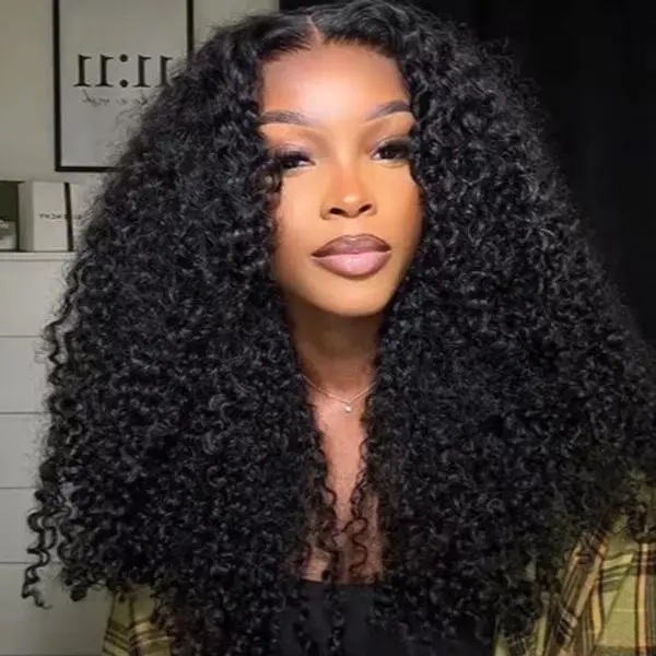 LimitedEditionHair Realistic Burmese Curly Human Hair Wig 200% 13x4 or 4x4