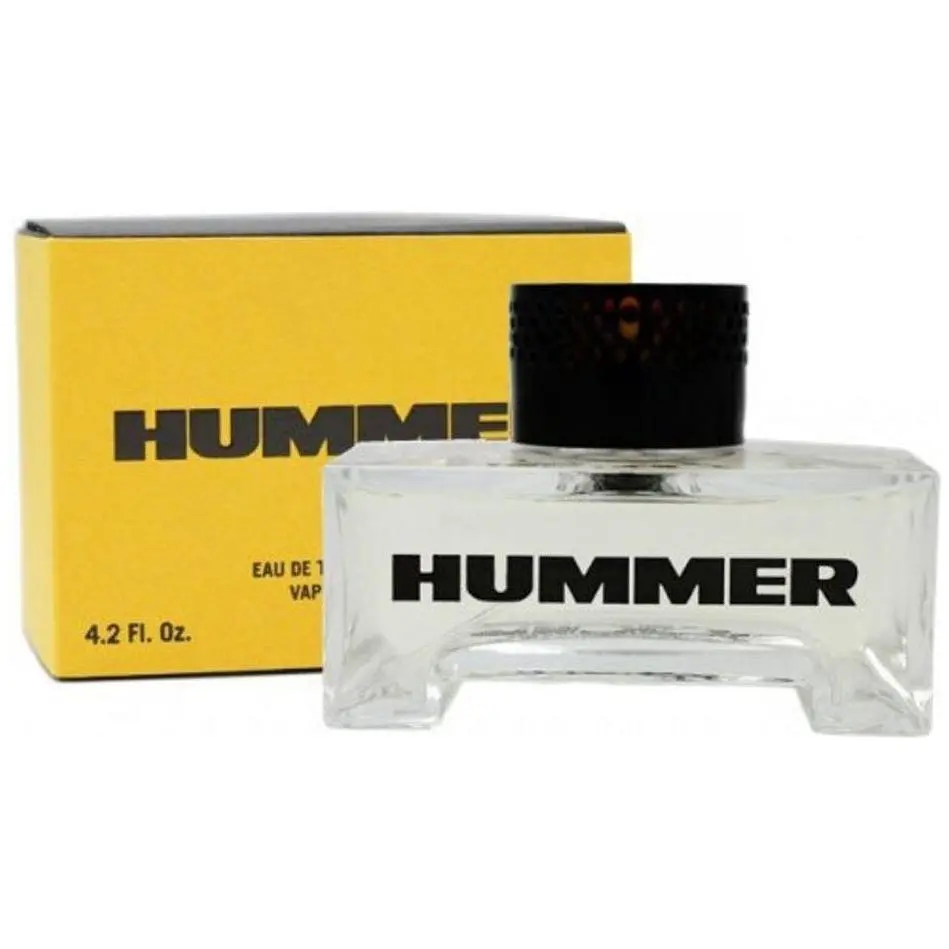 Hummer Eau de Toilette Spray, 4.2 fl oz, Woody Amber Cologne for Men with Notes of Peppercorn, Sandalwood and Leather, Amber Men's Fragrance, Bottled Spray Men's Fragrance