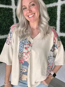 Cottage Patchwork Pullover