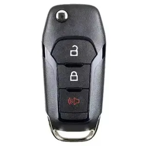 3 Button Remote Keyless Entry Flip Key for Ford EcoSport 2018 - 2022 FCC ID: N5F-A08TAA, A08TBB IC: 3248-A08TAA PN: 164-R8130, 5923667 Chip: Texas ID 4D 63 128 BIT, 49
