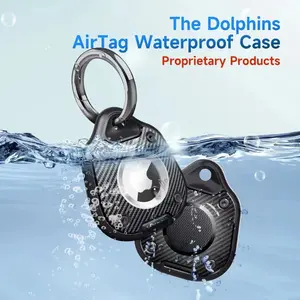 Waterproof Case for AirTag Holder Protective Case Suitable for Apple Location Tracker Airtag Key Pet Three Protection Cover Waterproof Protector