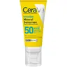 CeraVe Invisible Mineral Sunscreen SPF 50 - Broad-Spectrum Daily Facial UV Protection, Moisture-Boosting, Lightweight, No White Cast for Sensitive Skin