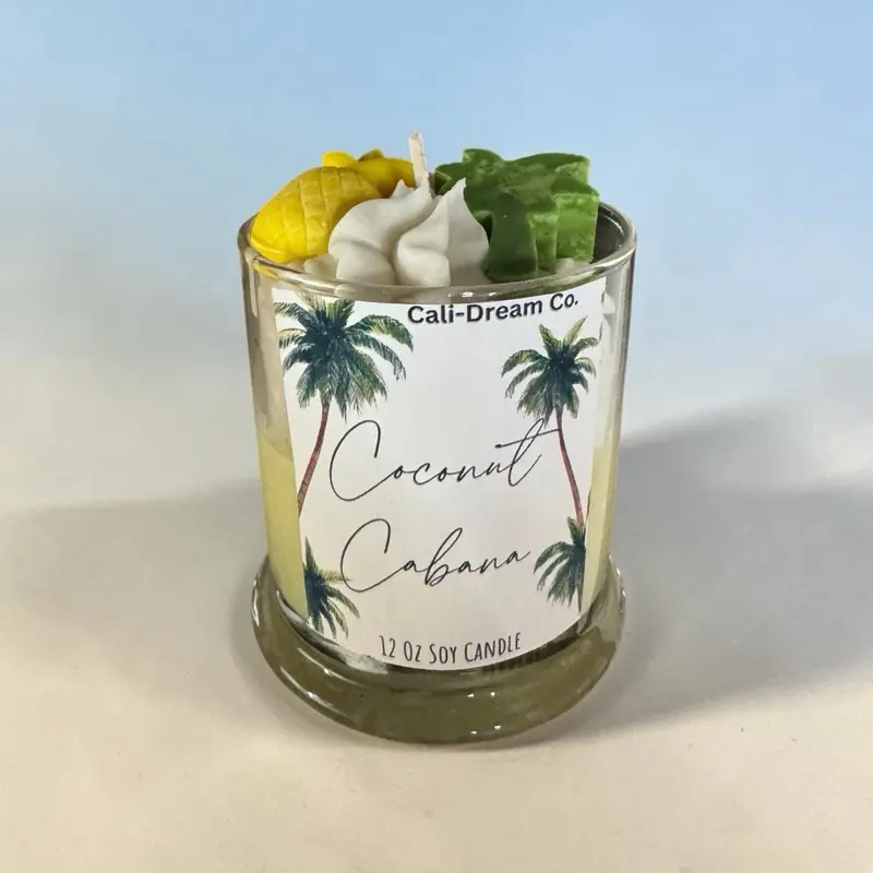 Coconut Cabana Whipped Soy Candle