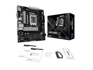 ASRock H810M-X LGA 1851 Intel H810 Micro ATX Motherboard