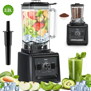 PRASKY PRO Countertop Blender - 102oz & 68oz BPA-Free Containers, 25000RPM Ice Crusher, Blender for Shakes, Smart Home Kitchen Appliance