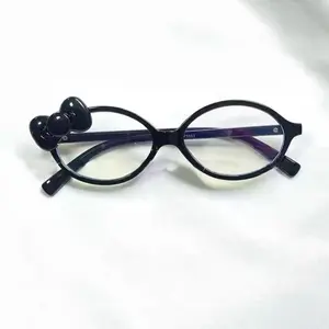 Kitty Y2k Glasses with Lenses - Stylish and Trendy - Blue light Glasses -High Quality Eyeglasses High Quality Eyewear