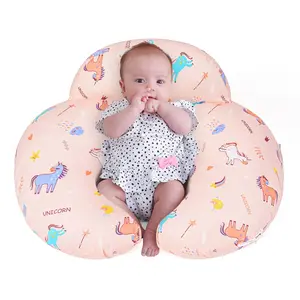 Pillow,  Pillows, with Removable Pillow Cover,   Essentials for Bottle Feeding, Machine Washable, Pink