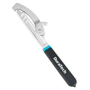 #fathersdaygift DURATECH Sink Strainer Lock Nut Wrench, Adjustable up to 4-3⁄4" Capacity Upgrade Jaw, for Install or Remove Strainer Basket Lock Nuts