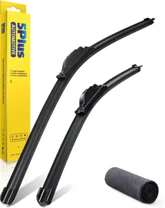 28"+15" Windshield Wiper Blades Replacement for 2013-2019 Nissan Sentra Wiper Blades-Original Factory Quality,Pair it With a 11.8"*15.8" Suede Coral Fleece Double-Sided Towel