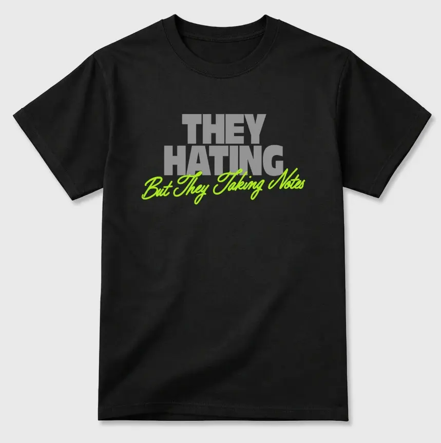 Neon Yellow Sneaker Matching Shirt, Black Graphic Tee, Unisex Cotton Streetwear, Casual Everyday Wear