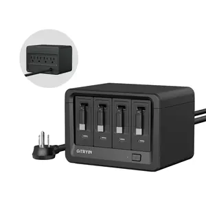 Gitryin 12-in-1 Desktop Charging Station for Multiple Devices Efficient & Convenient Design Simultaneous Charging Solution