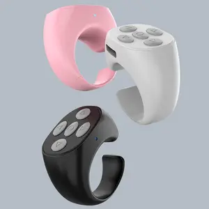 Wireless Remote Control Ring, 1 Count Rechargeable Bluetooth-compatible Remote Control Ring, Short Video & Music Camera Shutter Remote Control Ring