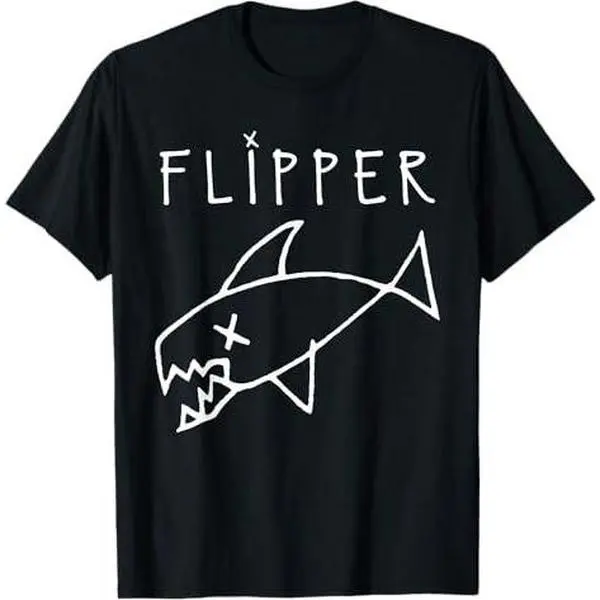 Funny Flipper Fish Die Sarcastic Graphic T-Shirt