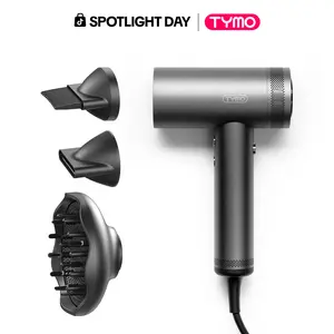 TYMO AIRHYPE Professional High-Velocity Hair Dryer Blower Set with Airwrap & Diffuser for Curly Hair, Fast Drying, Salon-Grade Styling, New Year Holiday Gift for Women, Gift Box Ready Blowout