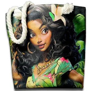 Miss Oh So Pretty Canvas Tote