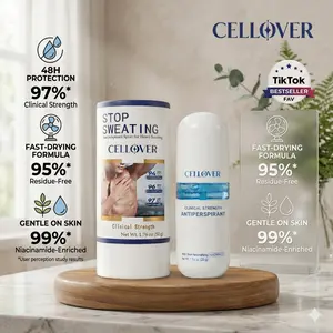 Buy 1 Get 1 Free CELLOVER 72H Antiperspirant Deodorant | Clinical Strength Sweat & Odor Control | pH Balanced, Non-Irritating & Skin-Nourishing | Stay Fresh All Day | Perfect Gift for Partner & Parents