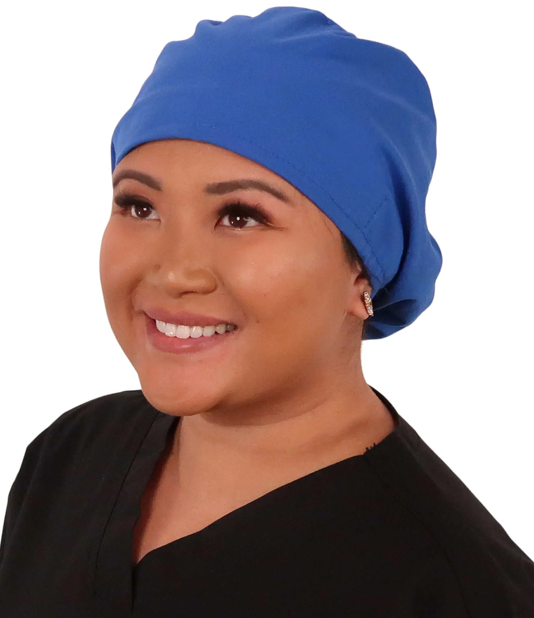 Riley Comfort Scrub Cap - Solid Royal Blue