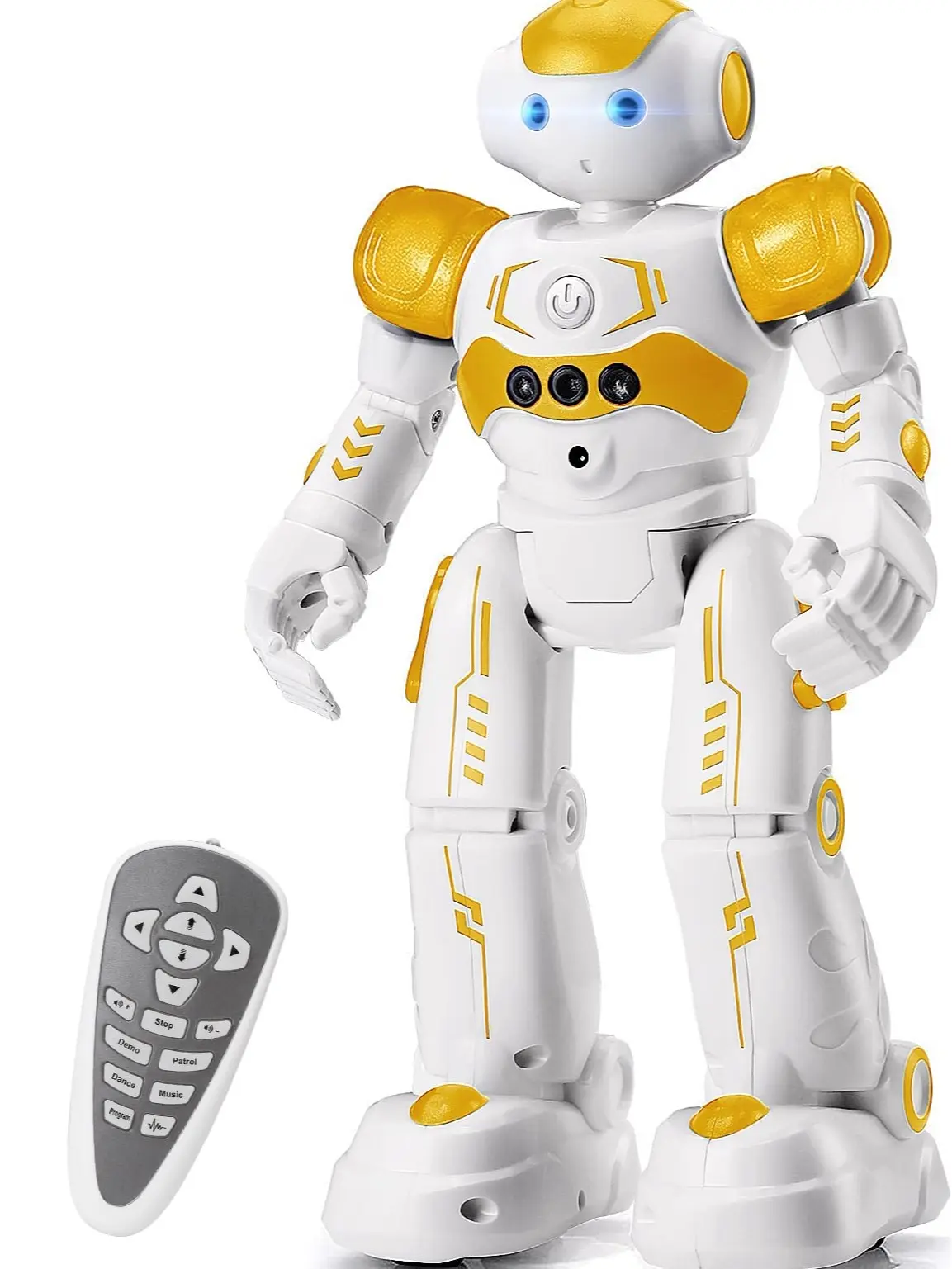 KingsDragon RC Robot Toys for Kids, Gesture & Sensing Programmable Remote Control Smart Robot for Age 3 4 5 6 7 8 Year Old Boys Girls Birthday Gift Present,graduation gifts