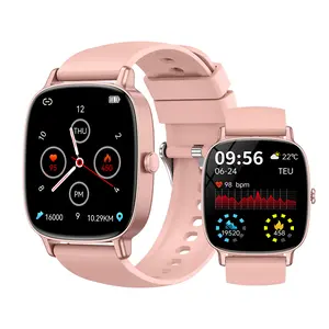 Summervibes Smart Watch for Women & Men 1.85" HD Touchscreen Bluetooth Call Heart Rate Blood Oxygen Monitor IPX8 Waterproof Fitness Tracker for iPhone & Android - Water Proof, Charging