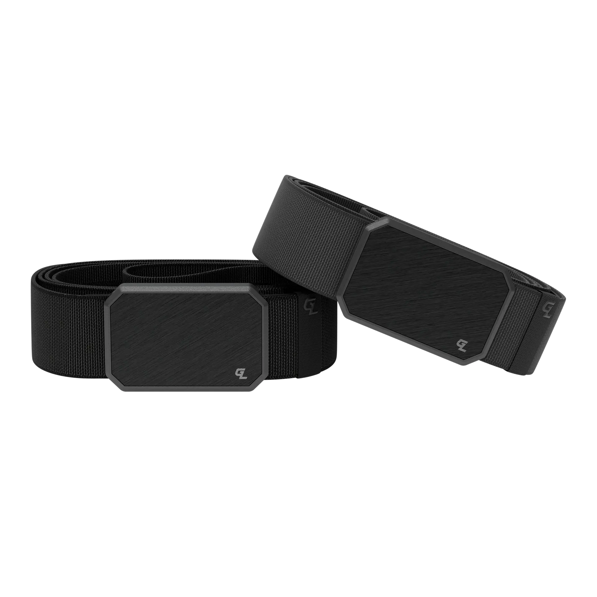 Groove Life Groove Belt OG Bundle - Black & Deep Stone | Comfortable, Durable, Adjustable Stretch Belt for Men, Magnetic Aluminum Buckle, Limited Lifetime Warranty
