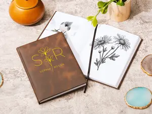 Personalized Leather Sketchbook, Artist Sketchbook, Leather Unlined Journal, Custom Diary, Blank Notebook, Art Supplies, Personalized Hardcover Notebook, Name Engraved Journal, Stationary Supplies, Art Book, Custom Artist Sketch Pad