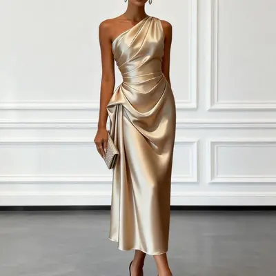 belinda off the shoulder slit satin formal dress belinda off-the-shoulder slit satin formal dress