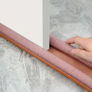 Foam Door Bottom Sealing Strip, Dustproof & Windproof Noise Reduction Tape, Easy To Install Door Bottom Sealing Strip, Door Hardware, Installation