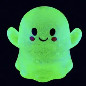 Glow-in-the-Dark Ghost Squishy – Cute Kawaii Sensory Fidget Toy