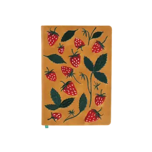 Elana's Berries Embroidered Journal