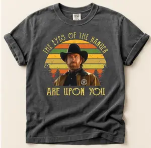 Walker Texas Ranger Shirt, Vintage Chuck Norris, Western Series Cowboy