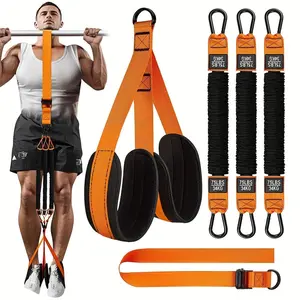 Pull Up Assist Band, 1 Set Adjustable Weight Knee Support Strength Training, Strength Training Equipment for Home Gym Workout, Stretch Rope,At Home Gym Equipment