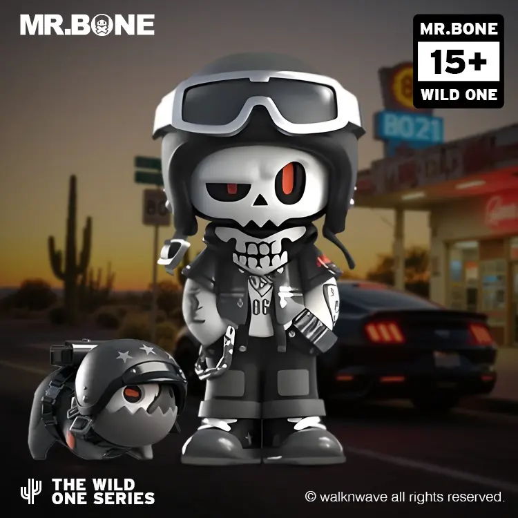 MR.BONE 5th Gen Series-The wild one-Blind box Collectible Toys