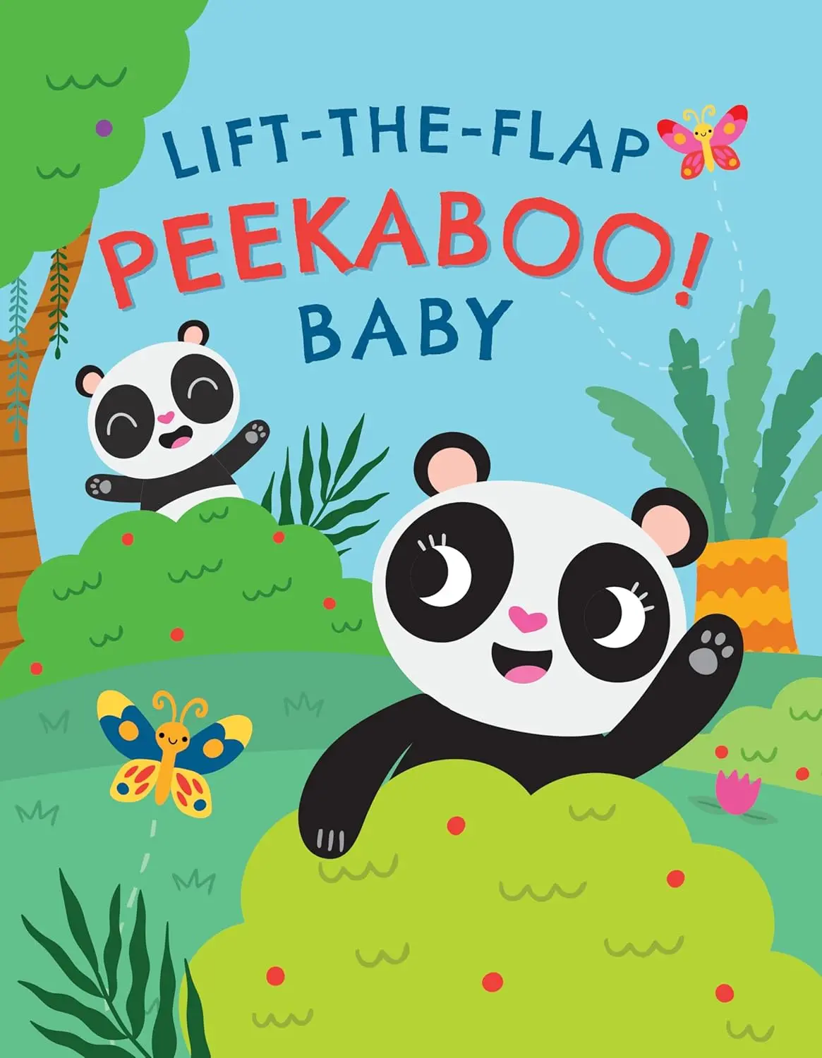 LIFT-THE-FLAP Sensory Book: Peekaboo, Baby! - Interactive Board Book for Toddlers, Toddler Learning Resource, Toddler Learning Books