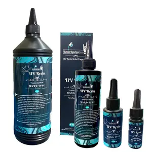 Resin Rockers UV Resin Original Crystal Clear Hard Type Ultra Fast Curing for Jewelry Making & DIY Kits