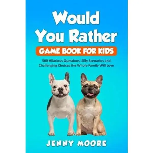 USED-Would You Rather Game Book for Kids: 500 Hilarious Questions, Silly Scenarios and Challenging Choices the Whole Family Will Love by Moore, Jenny (Paperback)
