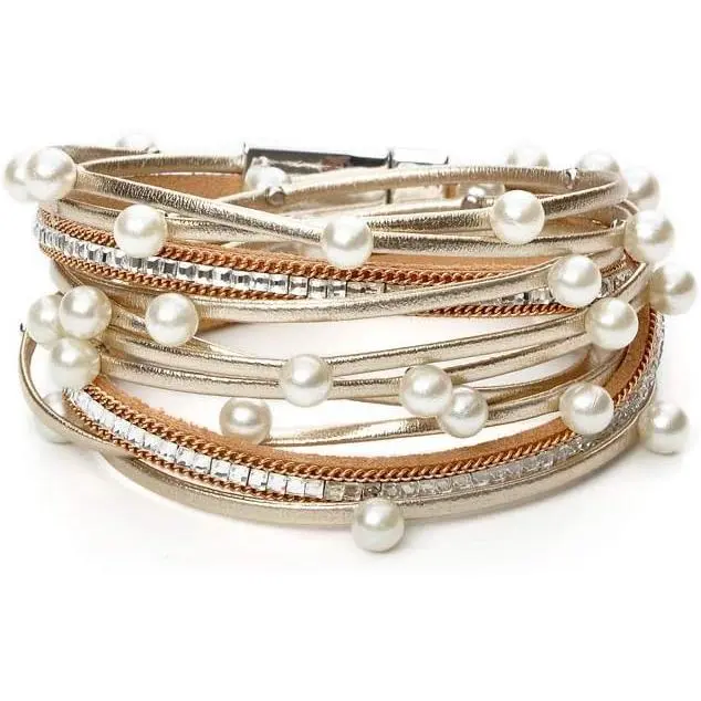 Gold Pearl-Double Wrap