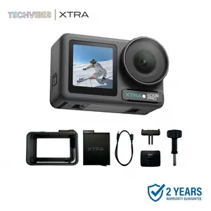 Xtra Edge Pro: 4K Action Camera With 1/1.3" Sensor & Night View