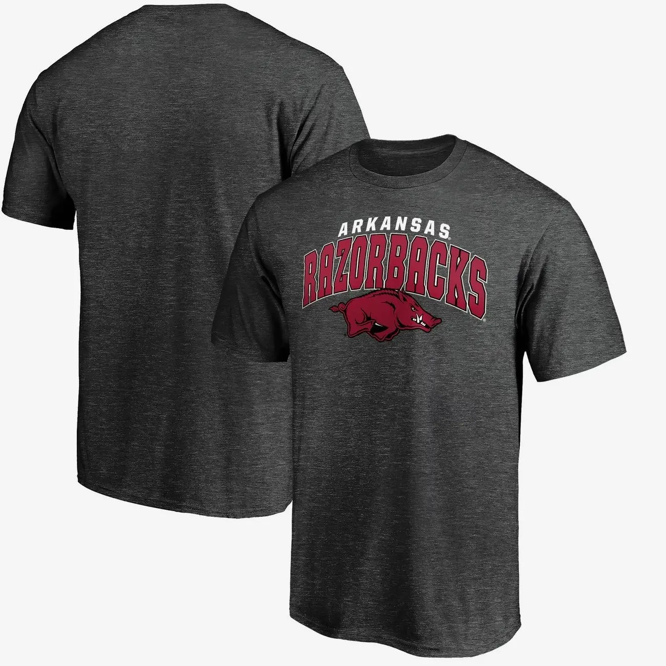 Arkansas Razorbacks Steady T-Shirt - Charcoal