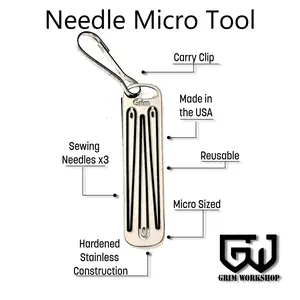 Sewing Needle Micro Tool: Mini Sewing Kit