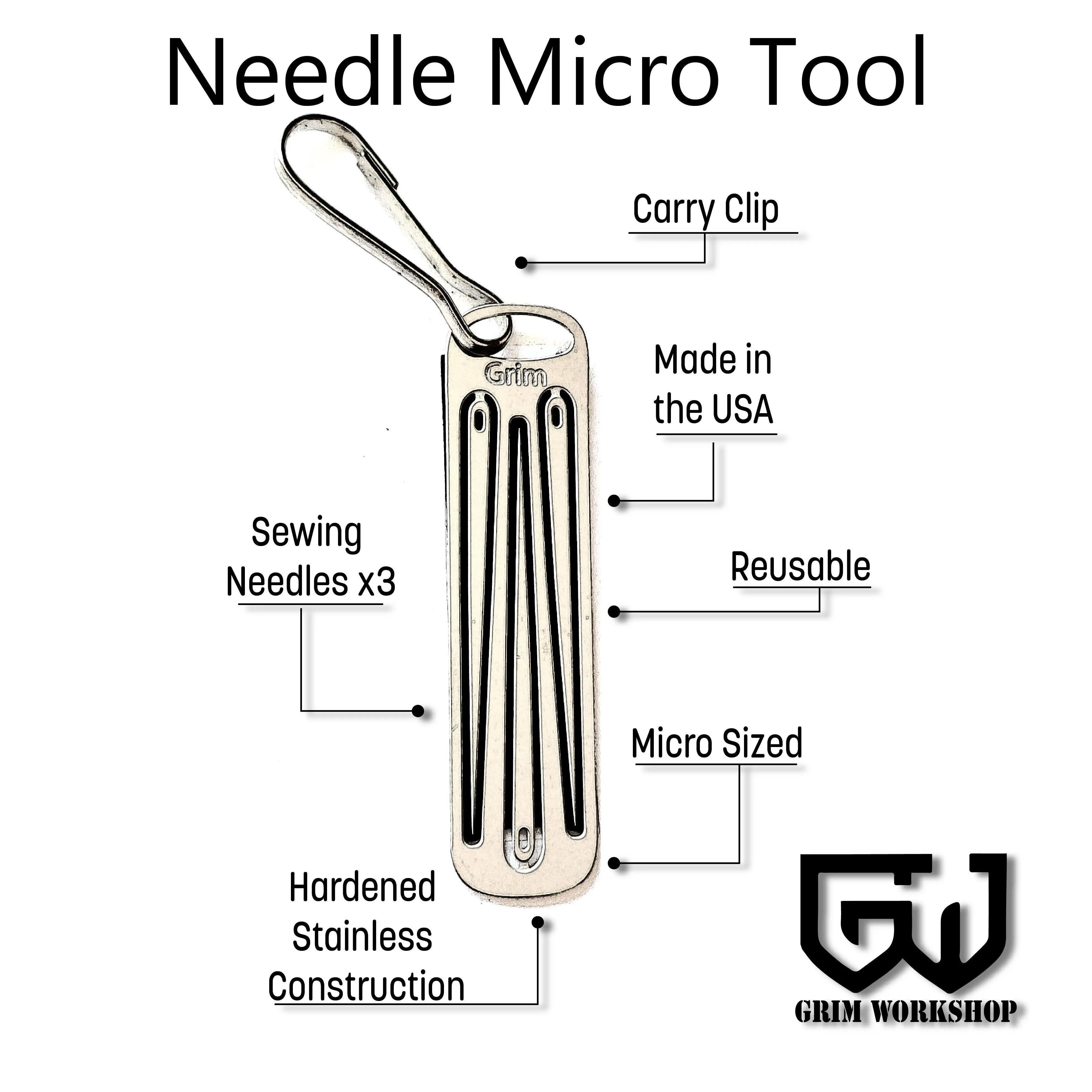 Sewing Needle Micro Tool: Mini Sewing Kit